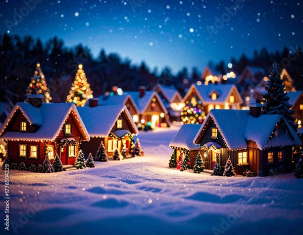 Fototapeta Happy New Year Greeting Card Image