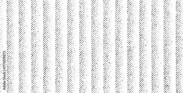Obraz Halftone texture with evenly spaced diagonal grain stripes on transparent background. Subtle contrast and repeating pattern.