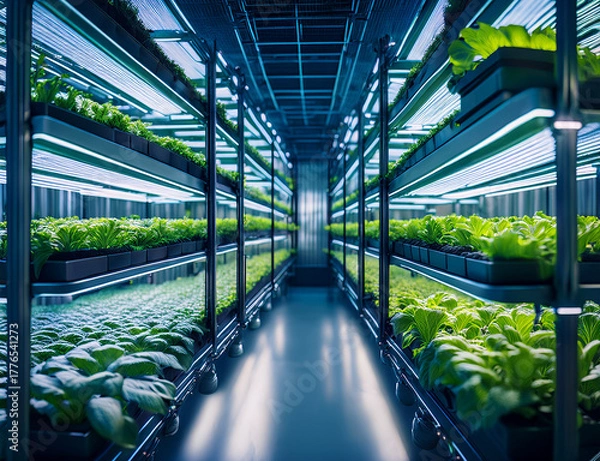 Obraz Vertical Farming (vertikale Landwirtschaft) - 2