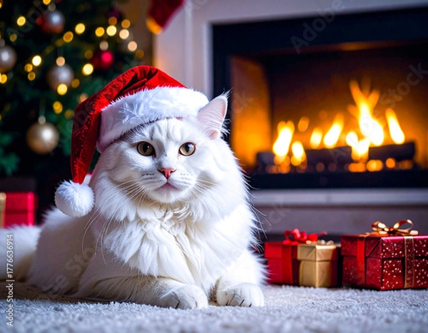 Fototapeta Fun New Happy New Year Greeting Card Image