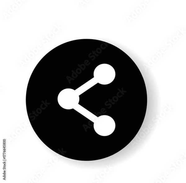 Fototapeta share icon. share vector. share sign	
