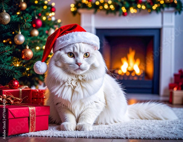 Fototapeta Fun New Happy New Year Greeting Card Image