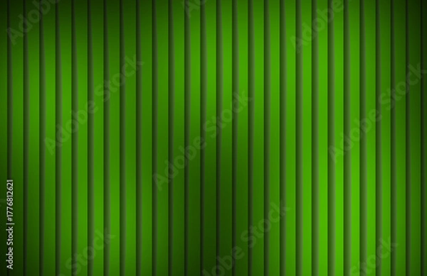 Fototapeta Hand made Green striped background abstract vertical lines pattern simple texture for graphic design and decoration By Adobe Fresco