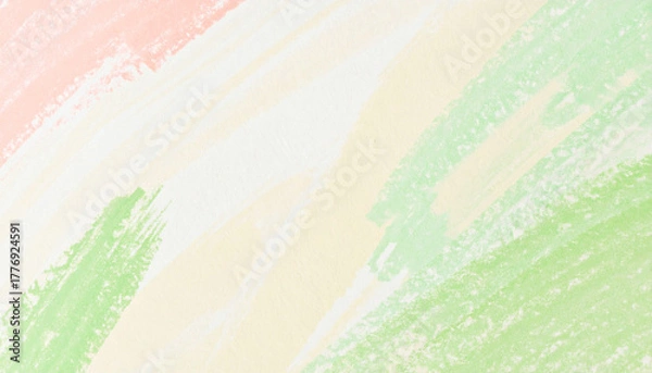 Fototapeta 春の光を感じるやさしいクレヨン背景