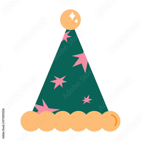 Fototapeta Party hat full of colors