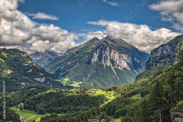 Obraz Meiringen in Switzerland is a must go area.