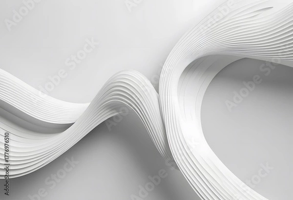 Obraz abstract white background