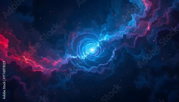 Obraz abstract fractal background