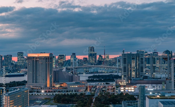 Fototapeta 東京都港区　お台場の風景