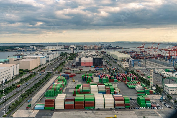 Fototapeta 東京都港区　お台場の風景