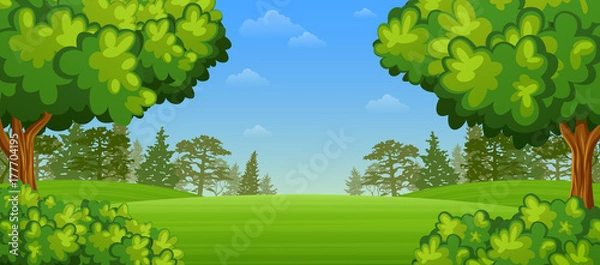 Obraz Beautiful summer landscape