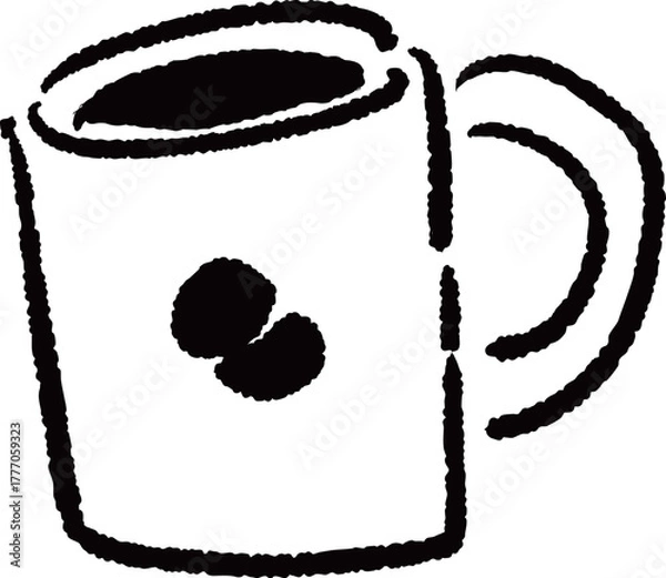 Obraz コーヒーのイラスト