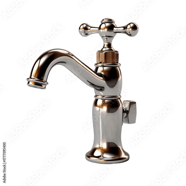 Fototapeta faucet water tap, transparent background