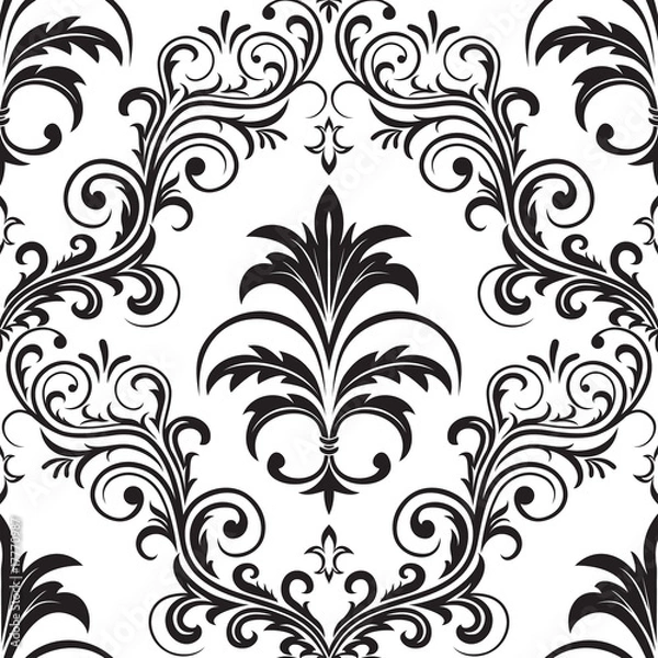 Obraz Seamless gothic wallpaper