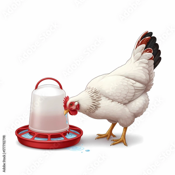 Obraz free range chicken