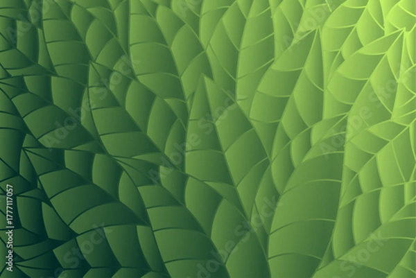 Obraz Green Leaf Nature Gradient Background