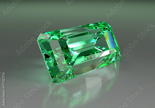 Obraz A beautiful emerald