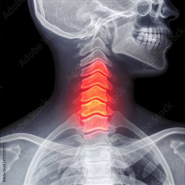 Obraz x ray image of human chest