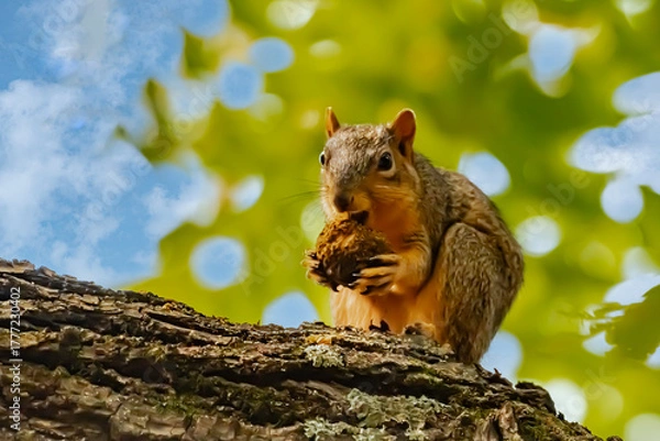 Obraz Me and my walnut