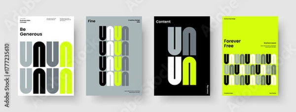 Fototapeta Geometric Business Presentation Design. Isolated Book Cover Layout. Abstract Banner Template. Background. Flyer. Report. Brochure. Poster. Handbill. Catalog. Magazine. Advertising. Portfolio