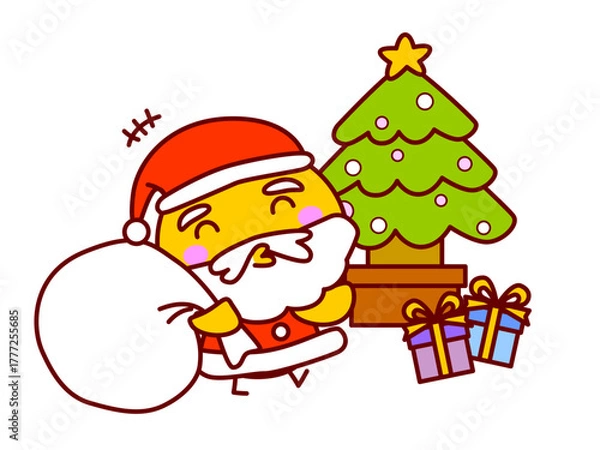 Obraz ひよこのクリスマス