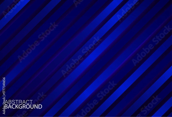 Obraz Abstract background with glowing lines, neon stripes, technology concept