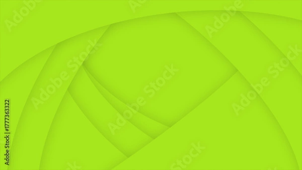Obraz Lime green color repeating lines design abstract wavy pattern complex geometrical loop able background