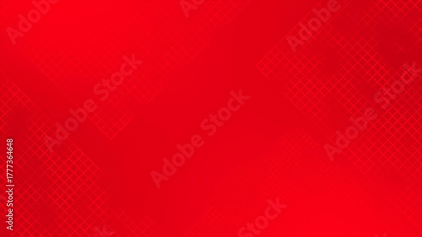 Obraz Red color grid design box pattern abstract geometrical loop able futuristic background