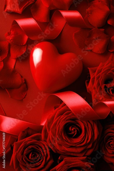 Obraz Valentine card