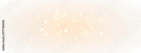 Obraz Shiny christmas glitter png. Glowing sparkle and magic light particles on transparent texture. Festive design for holiday celebration, card background, or fantasy flare.