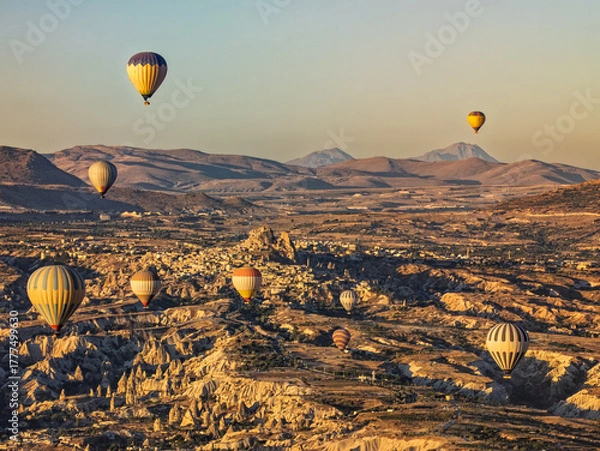 Obraz Hot air balloon tour in Cappadocia