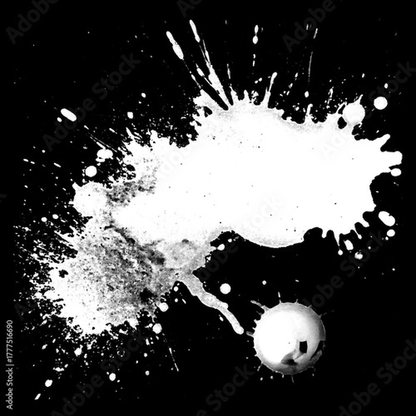 Fototapeta Wall Stain Alpha Texture