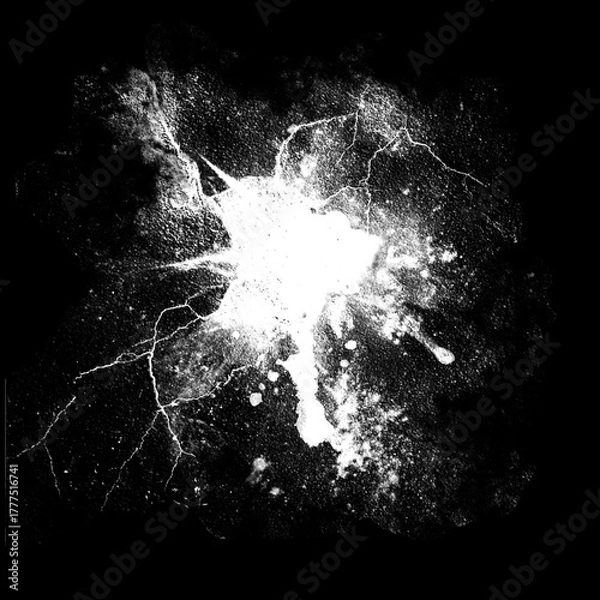 Fototapeta Wall Stain Alpha Texture