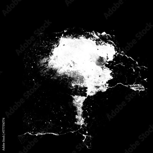 Fototapeta Wall Stain Alpha Texture