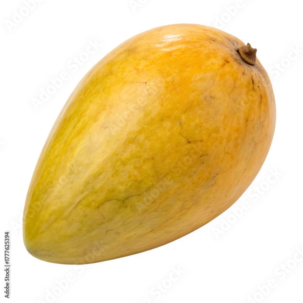 Obraz A whole canistel fruit isolated on a transparent background