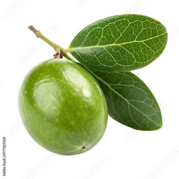 Obraz A whole carissa fruit isolated on a transparent background