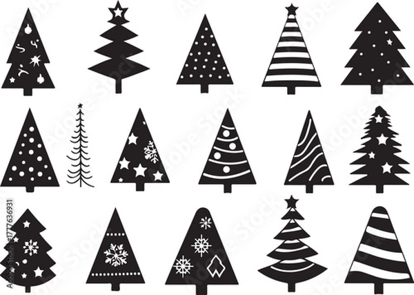 Obraz Christmas Tree SVG