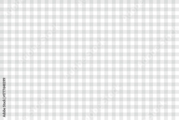 Obraz Gainsboro and white color plaid pattern background. plaid pattern background. Seamless pattern.
