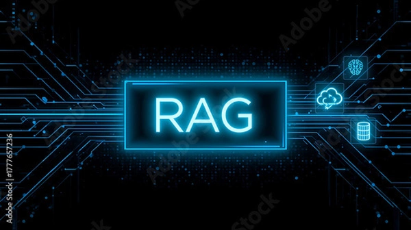 Obraz Comprehensive RAG (Retrieval-Augmented Generation) Architecture for Intelligent Information Retrieval, Context-Aware Large Language Model Responses, Vector Database Integration