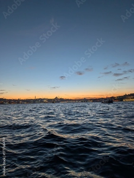 Obraz sunset over the sea