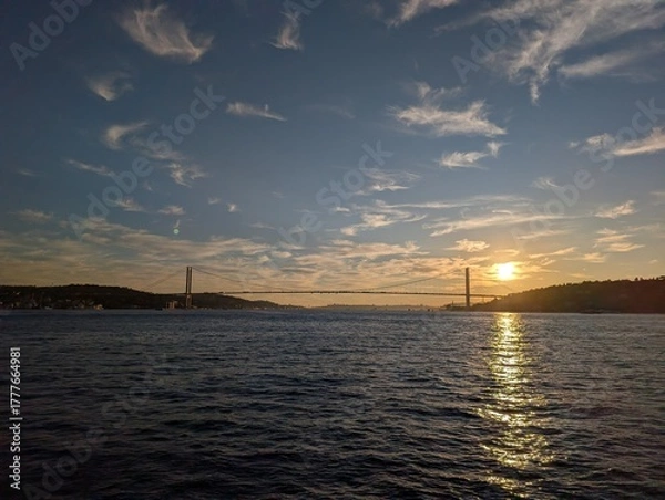 Obraz sunset over the sea