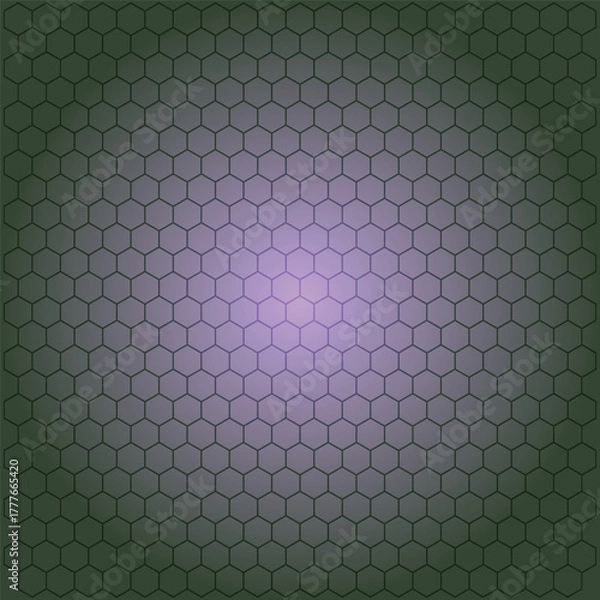 Fototapeta Hexagonal Pattern with Abstract Gradient Background, Suitable for Modern Design Projects