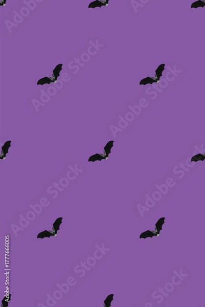 Fototapeta Halloween Pattern Design | Spooky Seamless Illustration