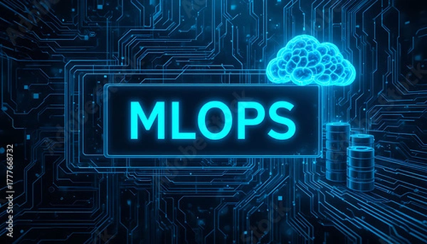 Obraz Advanced MLOps Framework for Scalable Machine Learning Deployment, Automated Model Pipeline Management, Continuous Training and Monitoring, Efficient Data Engineering Workflows