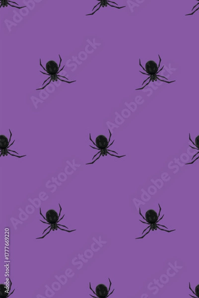 Obraz Halloween Pattern Design | Spooky Seamless Illustration