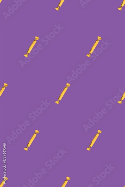 Fototapeta Halloween Pattern Design | Spooky Seamless Illustration