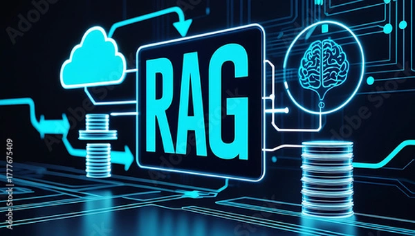 Obraz Comprehensive RAG (Retrieval-Augmented Generation) Architecture for Intelligent Information Retrieval, Context-Aware Large Language Model Responses, Vector Database Integration