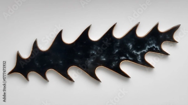 Fototapeta close up of a saw blade