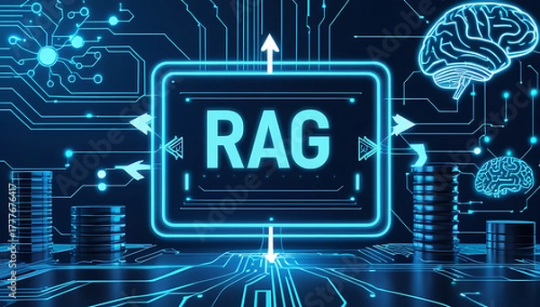 Obraz Comprehensive RAG (Retrieval-Augmented Generation) Architecture for Intelligent Information Retrieval, Context-Aware Large Language Model Responses, Vector Database Integration