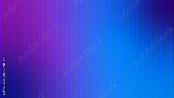 Fototapeta Cool Electric Blue and Purple Vertical Gradient Background - Vibrant Futuristic Technology Abstract Backdrop for Web Banner